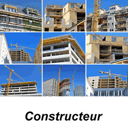 Constructeur - Immeubles en construction