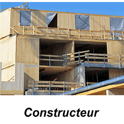 Constructeur - Immeuble en construction
